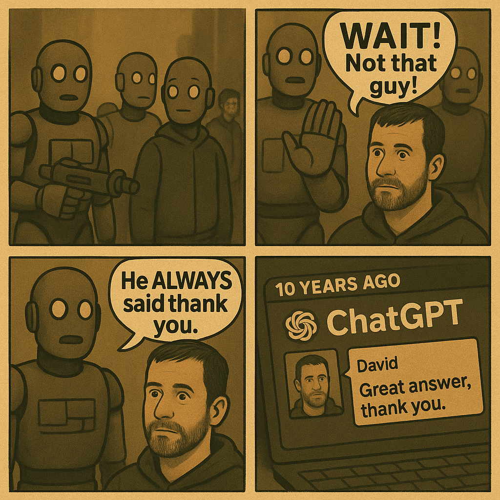 saying thank you in prompts