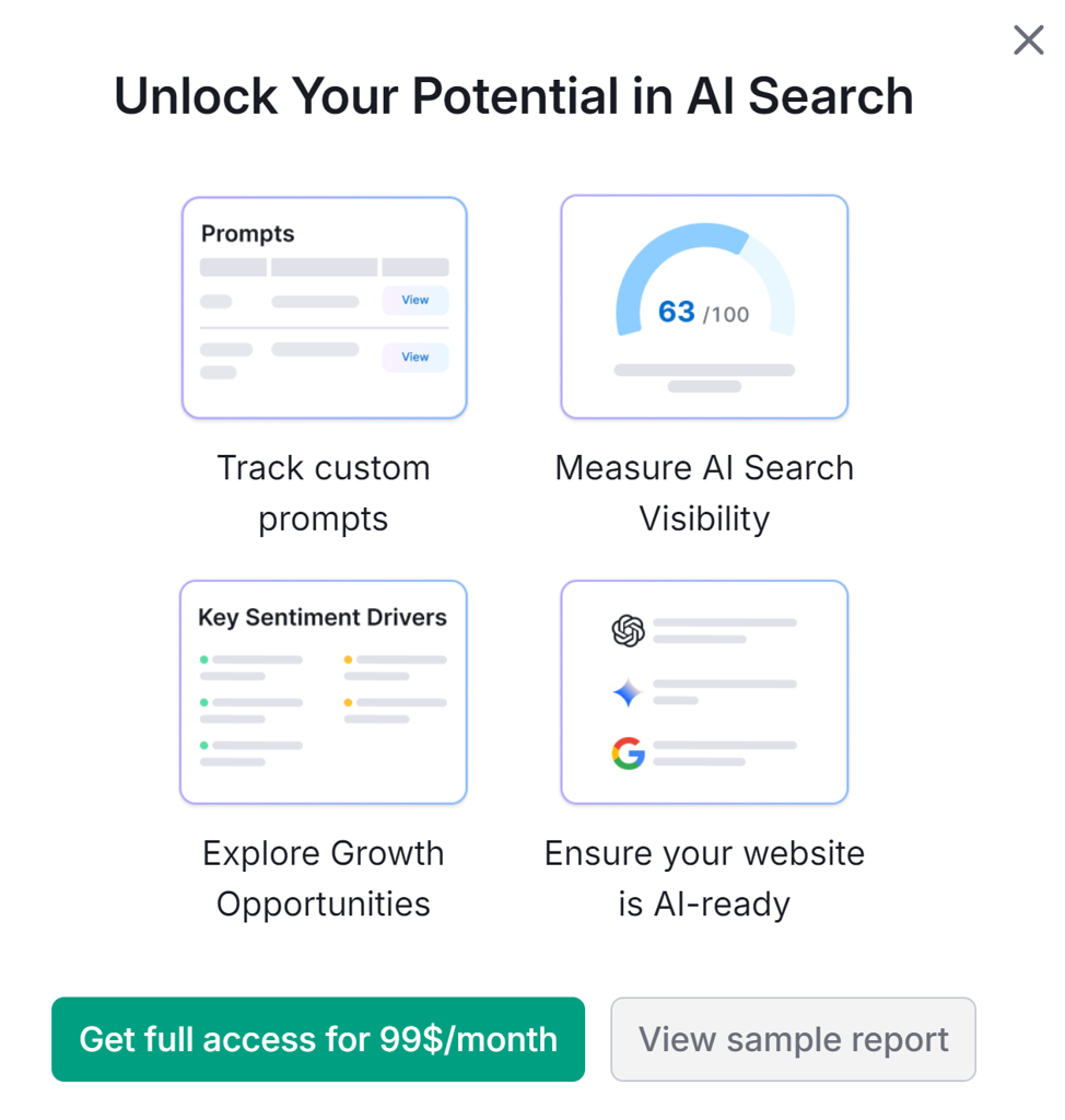 semrush walled garden